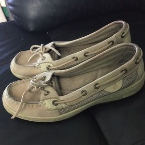 Sperry top siders.